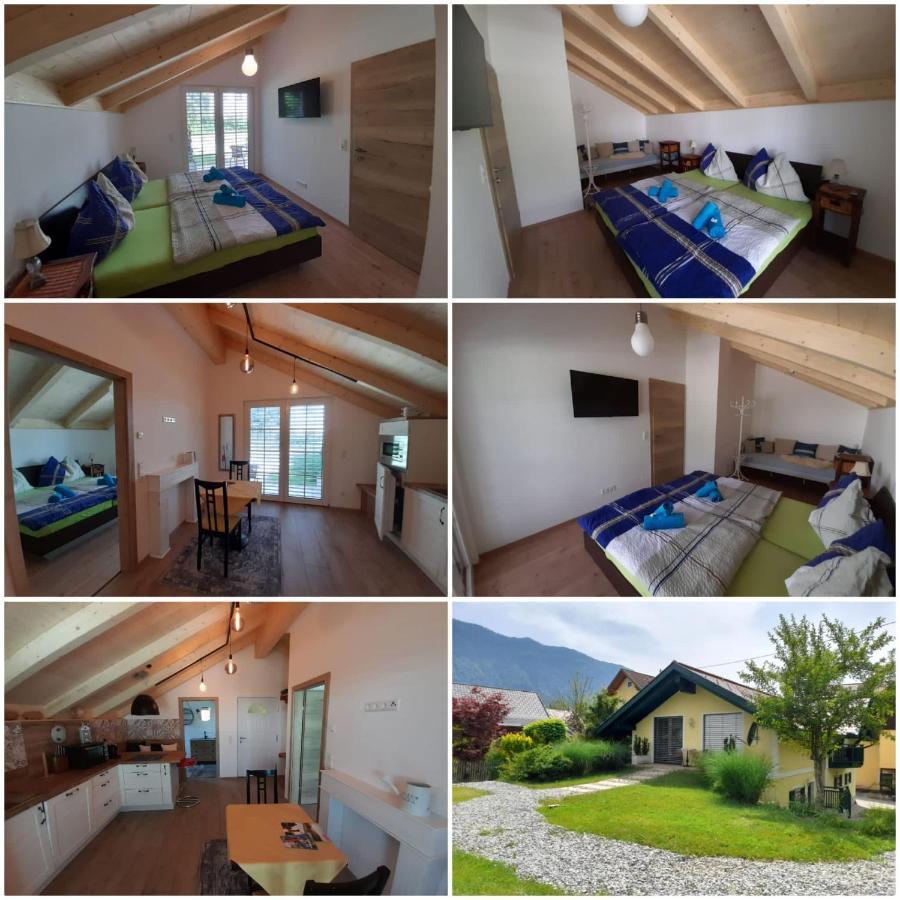 Apartments Edelweiss & Enzian - Gaestehaus Zum Fuchs Hermagor-Pressegger See Exterior foto